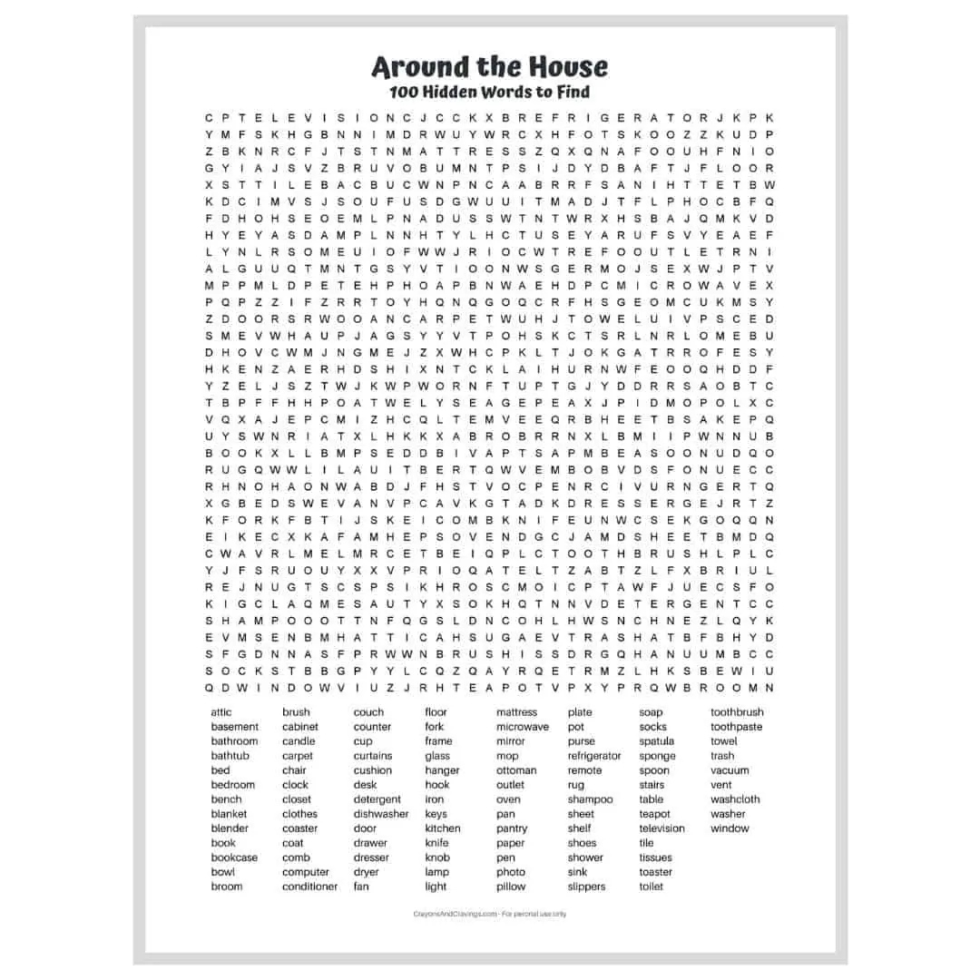 100 Word Word Search PDF Free Printable Hard Word Search Printable 