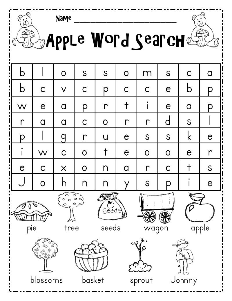 5 Easy Summer Word Search Printable For Kids