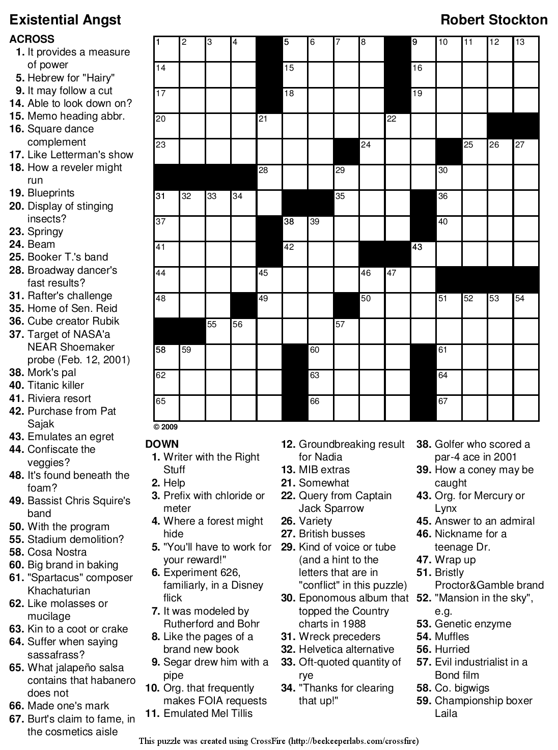 8 Best Images Of Hard Printable Crossword Puzzles For Adults 