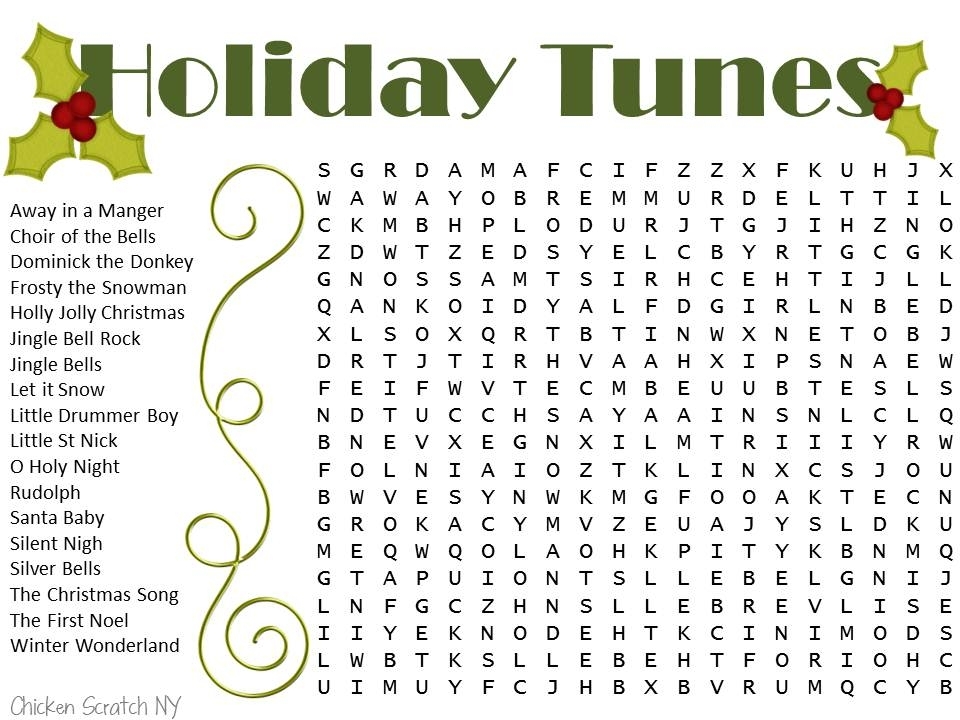A Christmas Carol Word Search Printable Word Search Maker