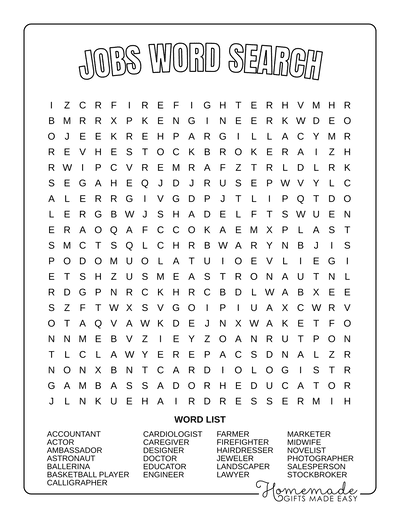 Best Free Word Search Printable Puzzles For Kids Adults