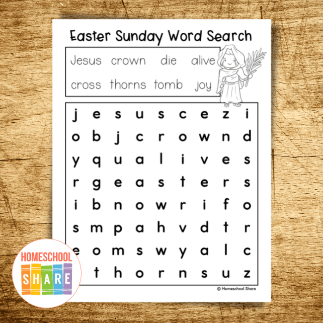 Bible Easter Word Search Free Printable Word Search Maker