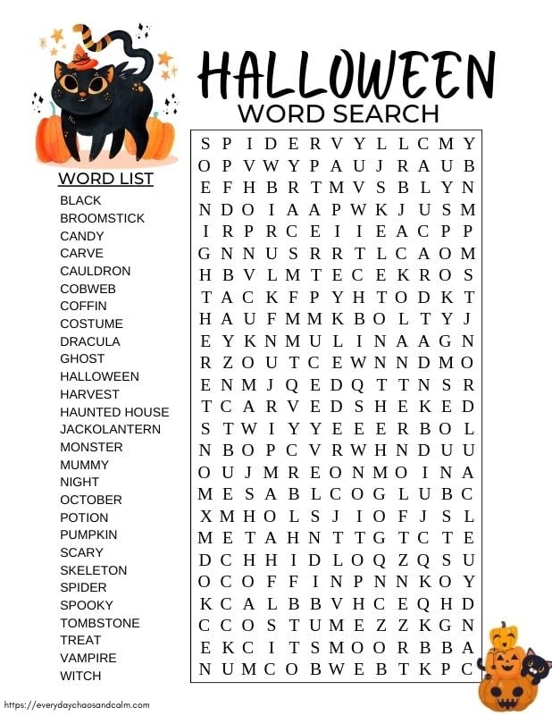 Color By Number Printable Halloween Printable Word Searches Sexiz Pix