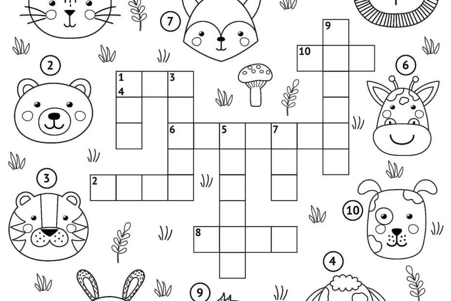 Crossword Puzzles Printables