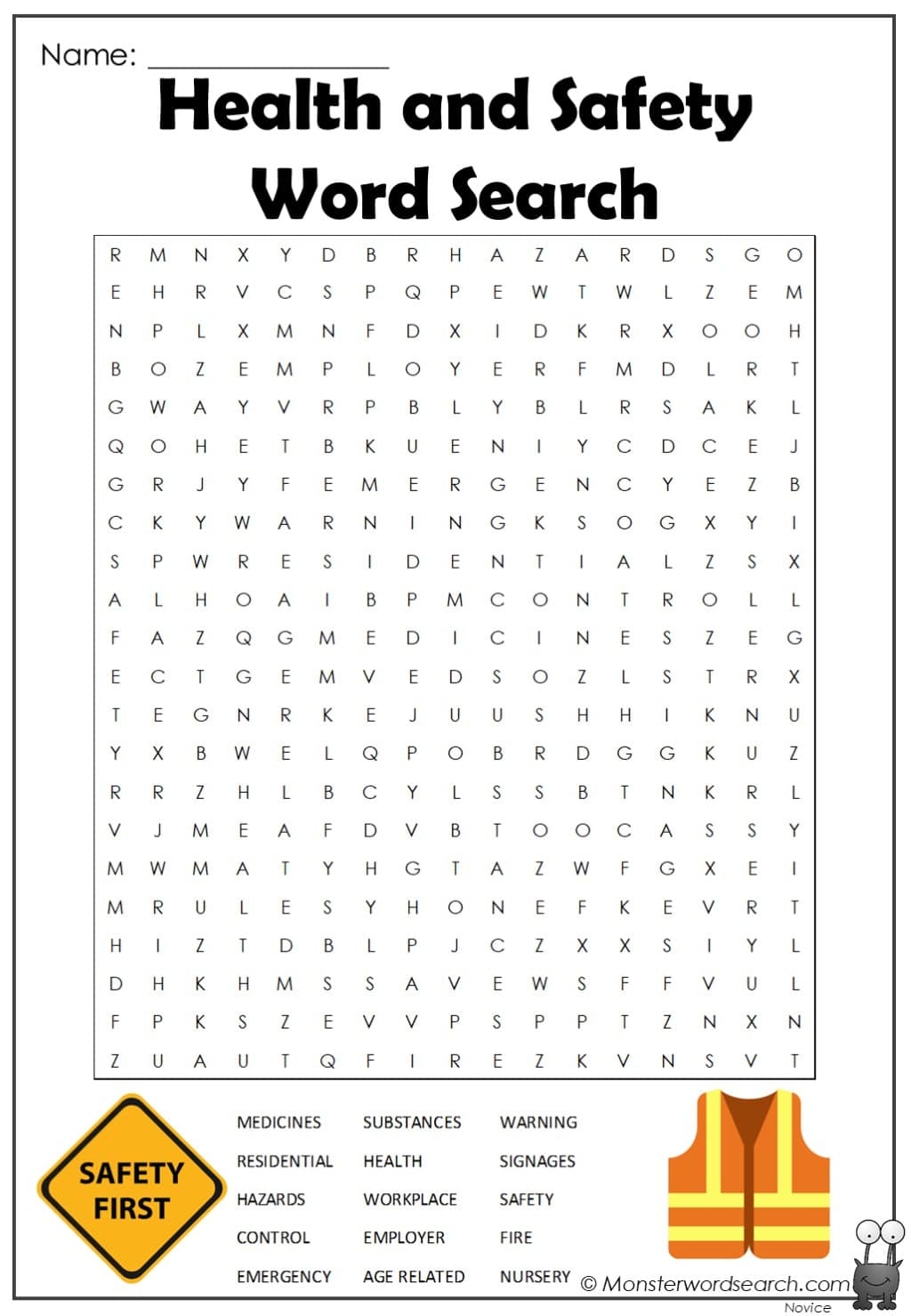 Drug Free Word Search Free Printable Word Search Maker