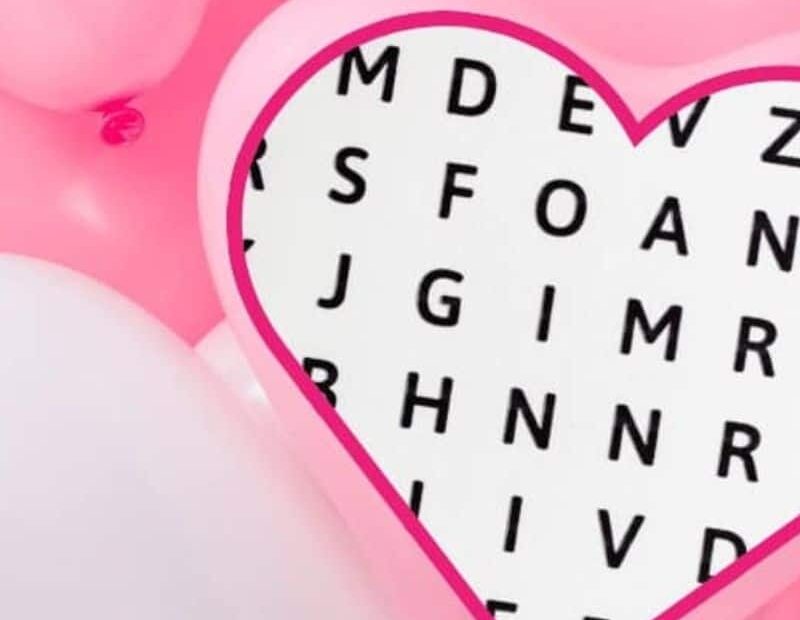Easy Valentines Word Search Printable Word Search Maker
