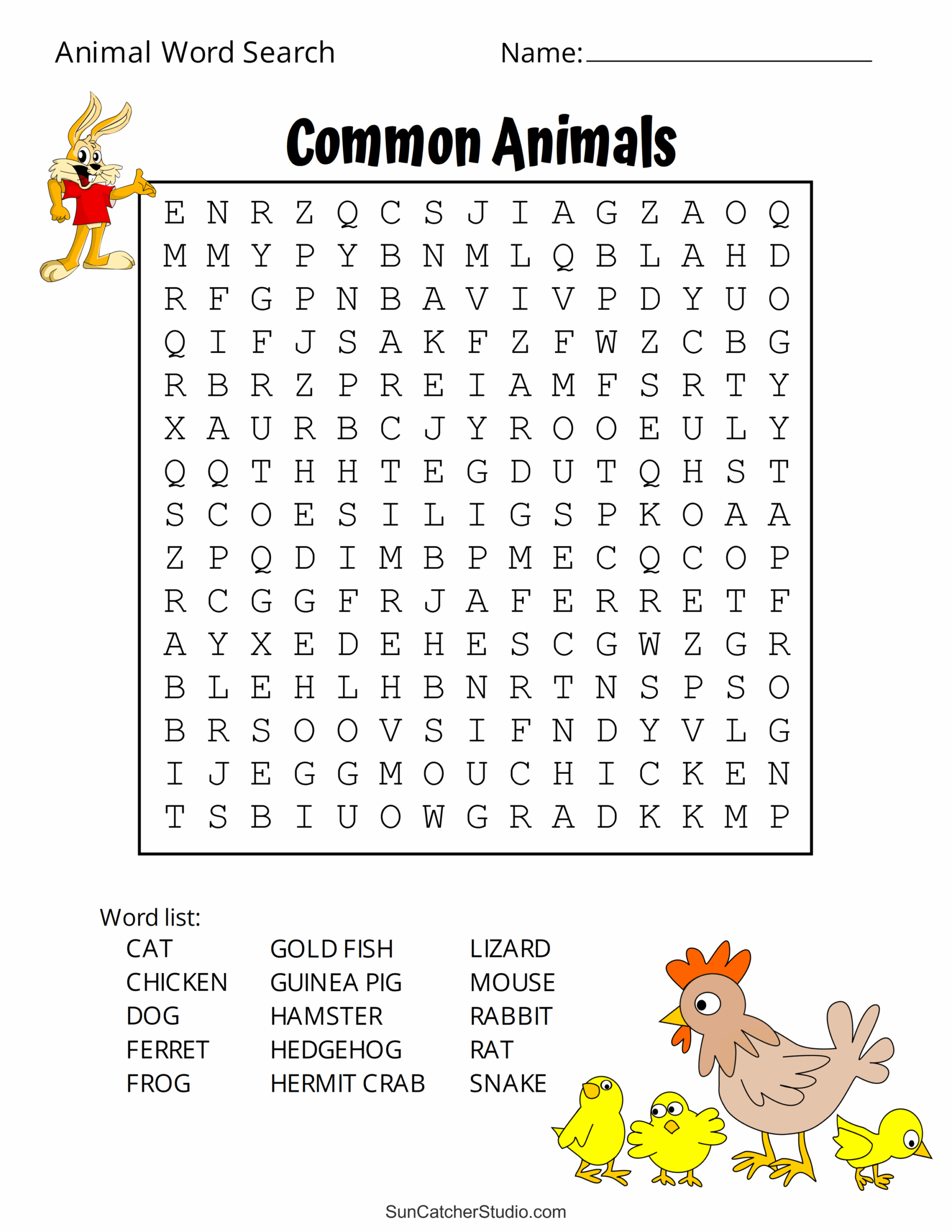 Farm Animals Word Search Puzzle Free Printable Puzzle Games Porn Sex 