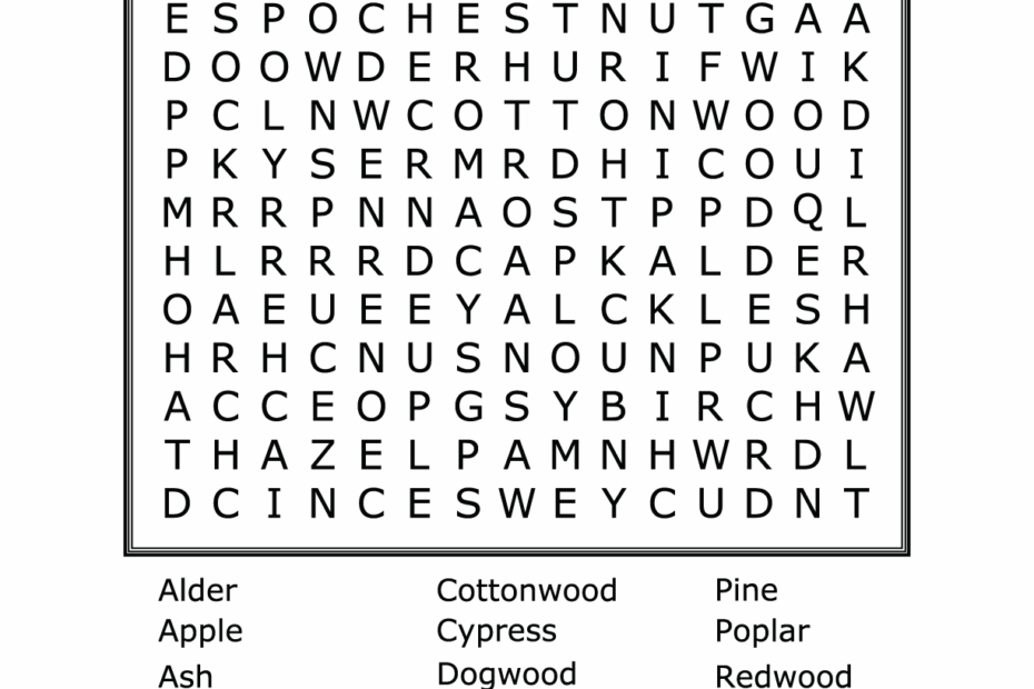 Free Printable 100 Word Word Search Word Search Maker