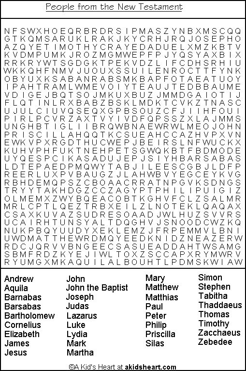 Free Printable Bible Word Finds Printable Calendars AT A GLANCE