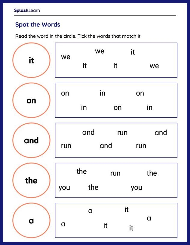 Free Printable Sight Word Practice Help Worksheet Kiddoworksheets 
