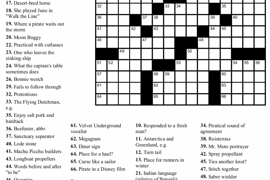 Free Printable Themed Crossword Puzzles Halloween Printable Crossword