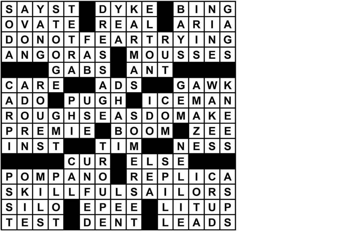 Free Printable Universal Crossword Puzzle Printable Crossword Puzzles 