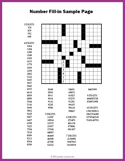 Free Printable Word Fill In Puzzles Pdf