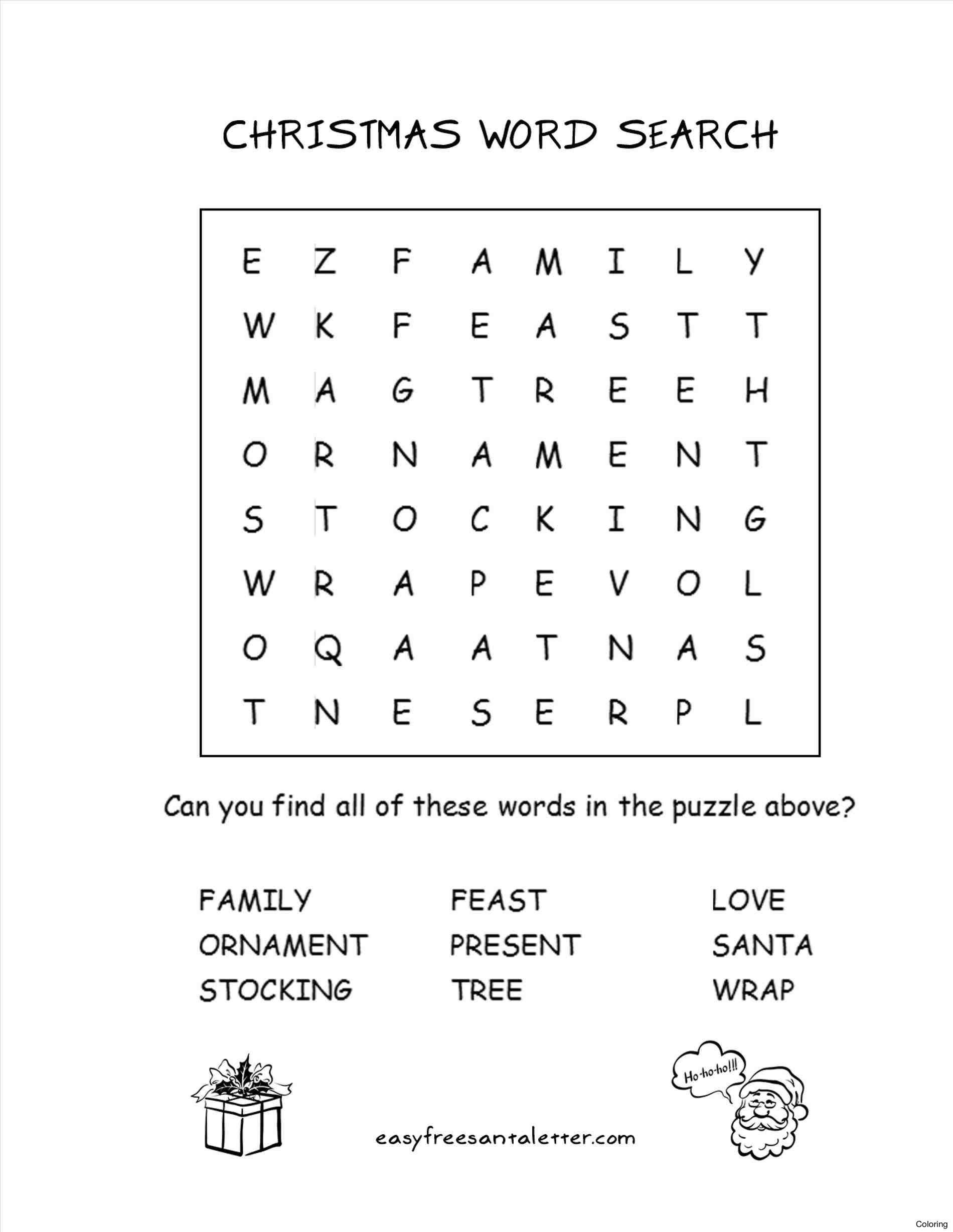 Free Printable Word Puzzles