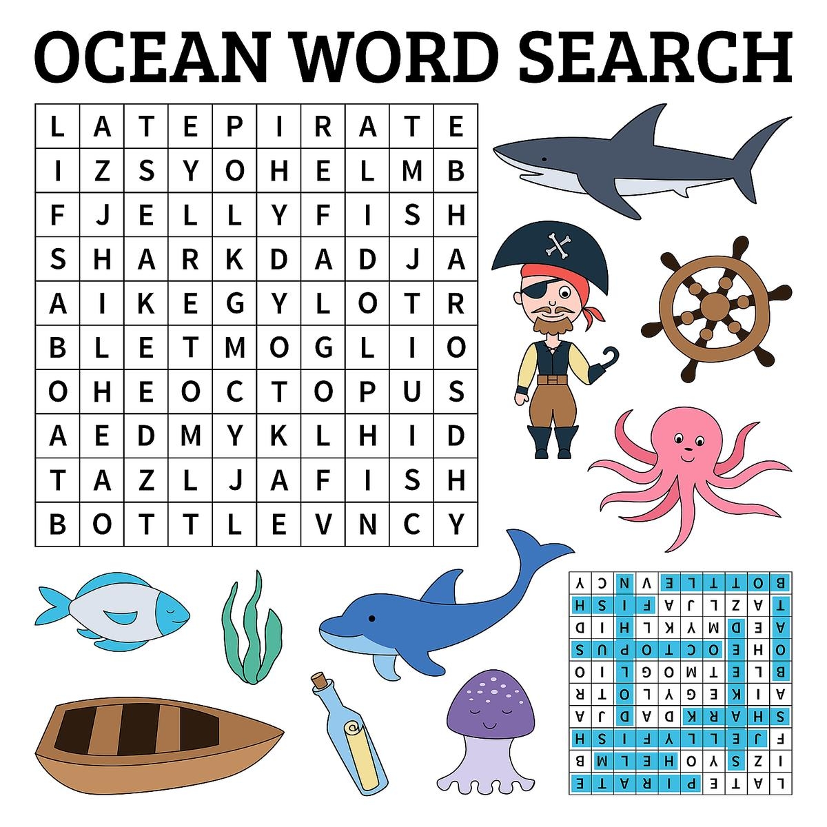 Free Printable Word Search Puzzles With Answers Word Search Maker