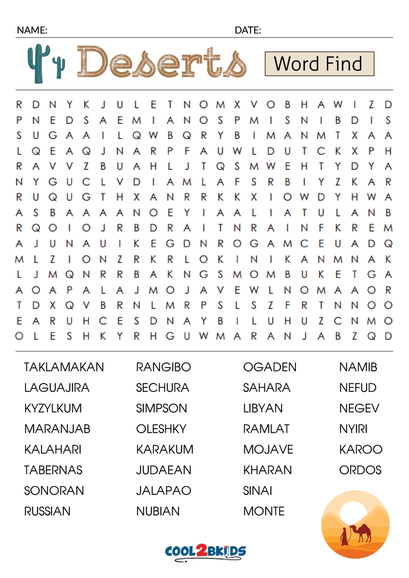 Free Printable Word Searches For Adults Word Search Maker