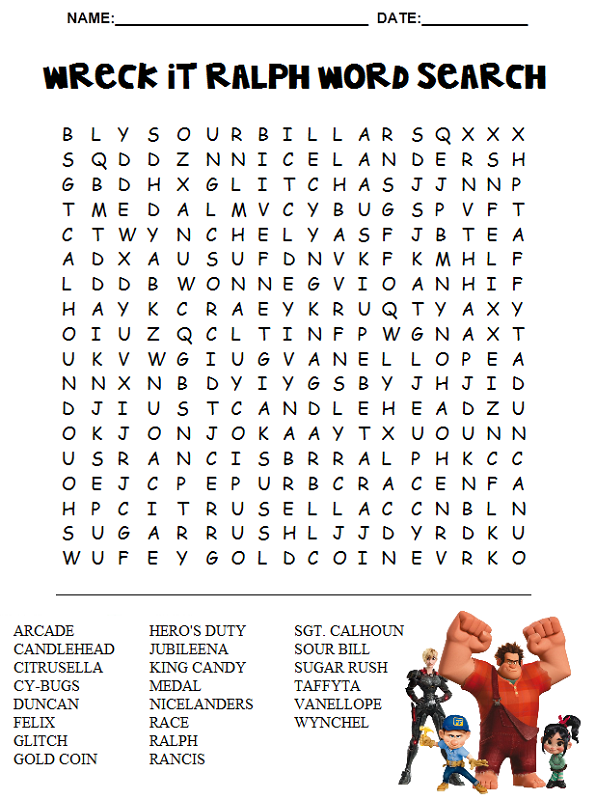 Fun Word Searches Printable Printable Word Search