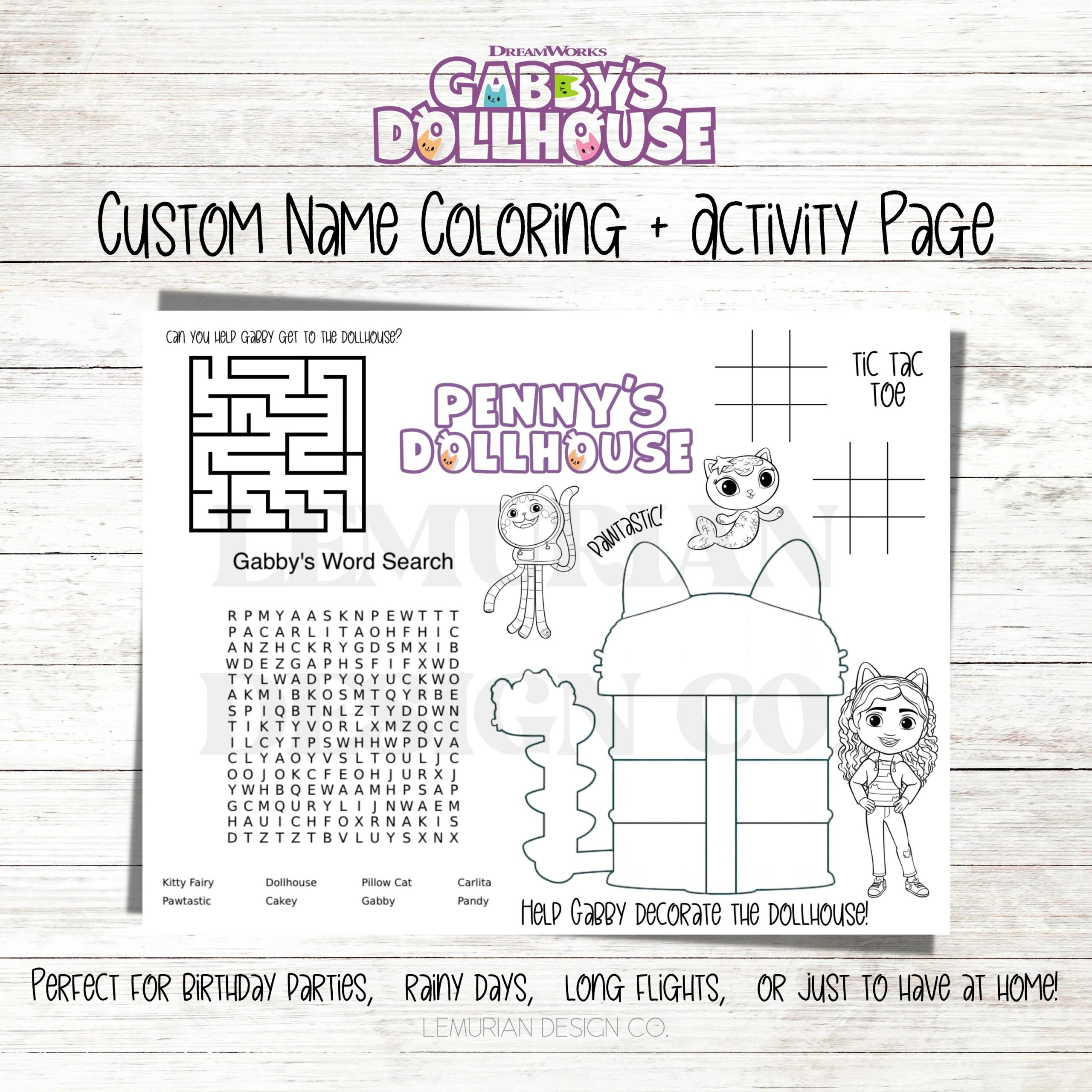 Gabby S Dollhouse Printables Printable Word Searches The Best Porn 