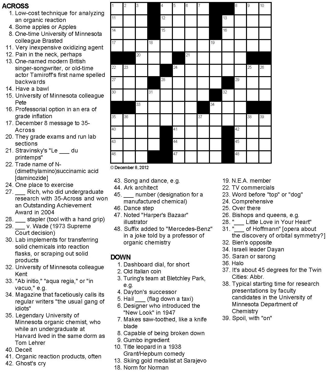 Hd Celebrity Crossword Puzzle Main Image Download Template Word 