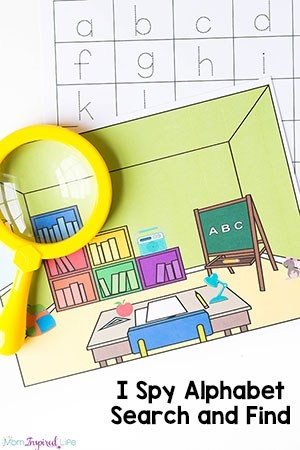 I Spy Alphabet Search And Find Printables