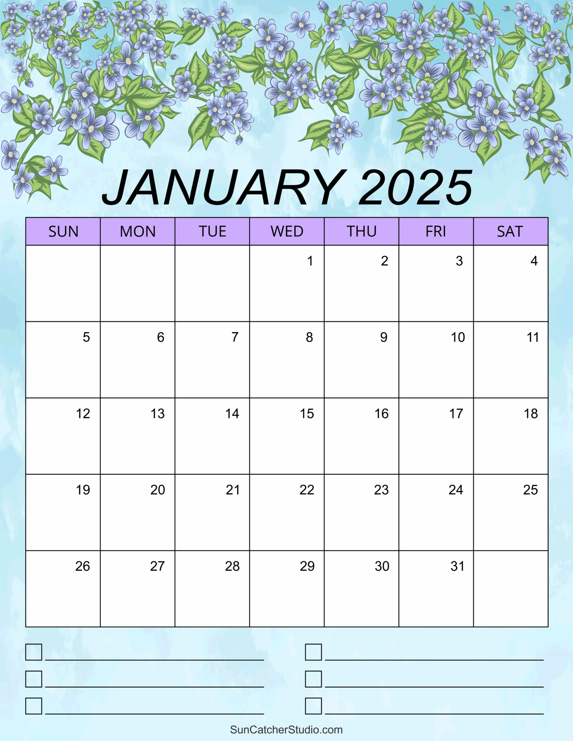 January 2025 Calendar Pdf Printable Printable Jose Morris
