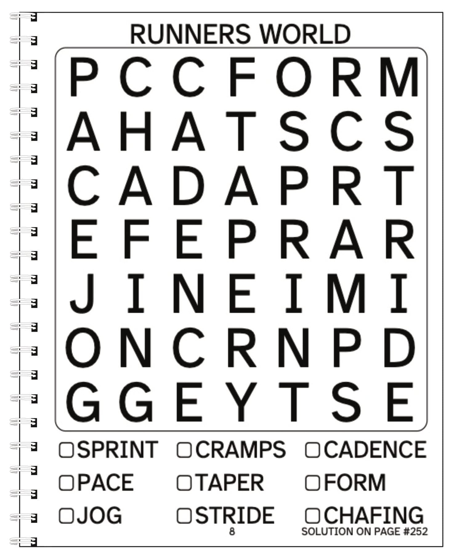 Large Print Word Searches For Seniors Printable Printable Word Searches 
