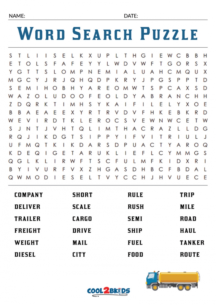 Large Print Word Searches Free Printable Daily FREE Printable