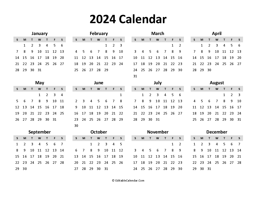 Printable Calendar 2025 Free Printable Word Carter Bilal