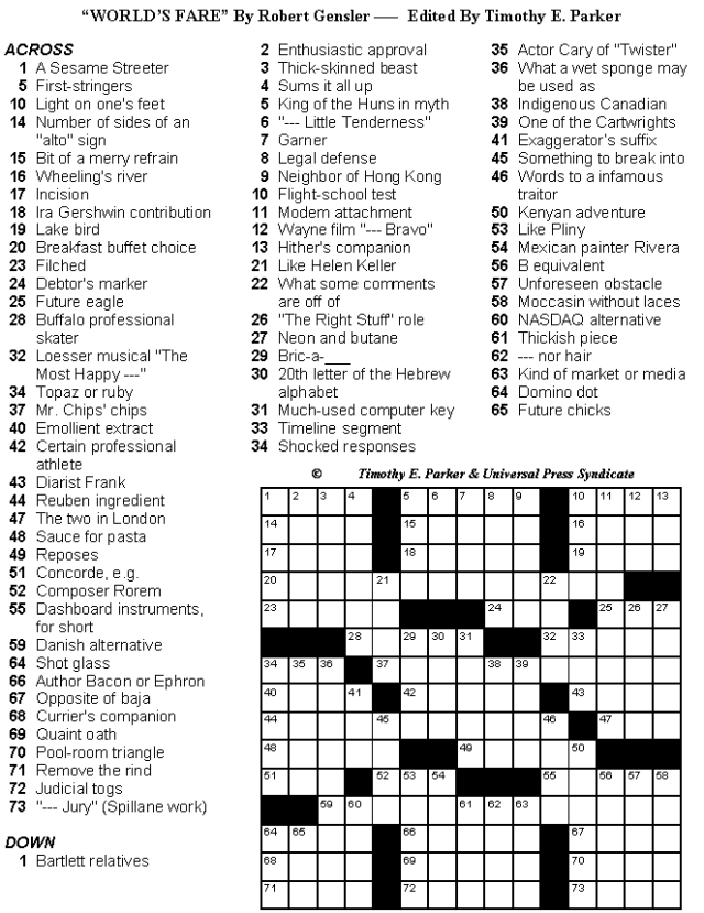 Printable Crossword Puzzles Medium Difficulty Printable Word Searches