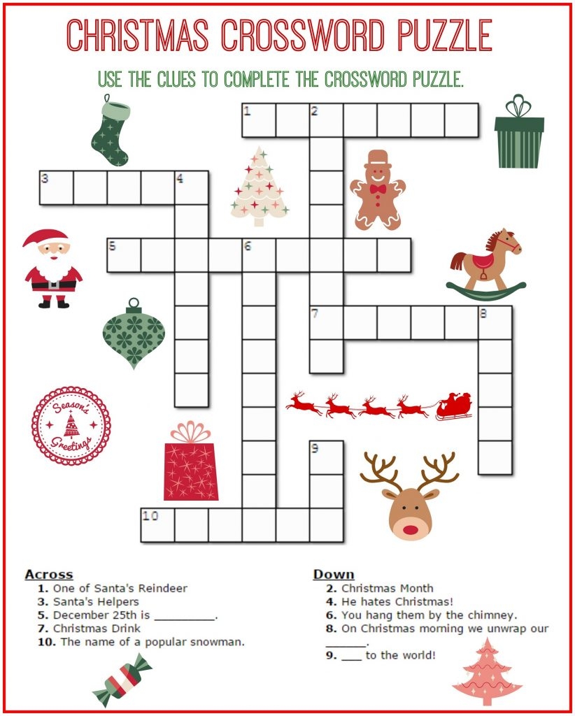 Printable Crosswords For Young Adults Printable Crossword Puzzles