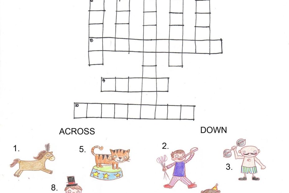 Printable Crosswords Puzzles Kids Activity Shelter