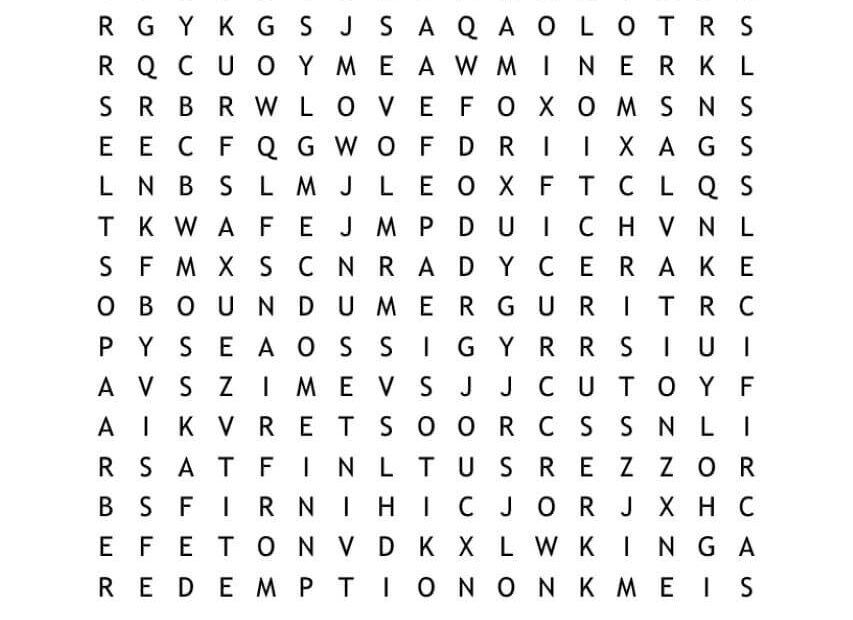 Printable Hard Easter Word Search Free Download And Print For You