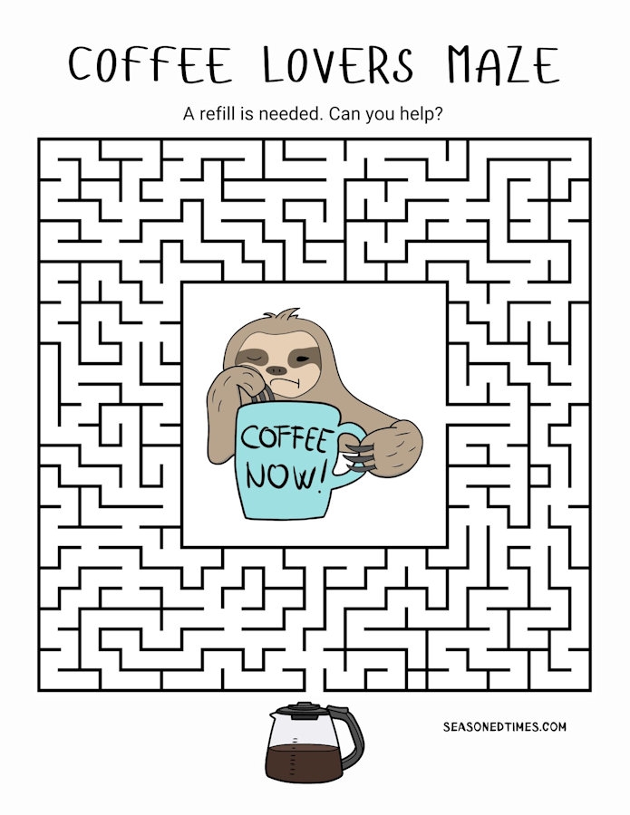 Printable Puzzles For Seniors Seasoned Times Worksheets Library