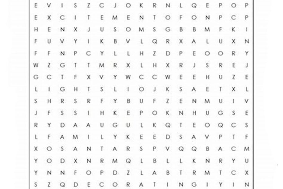 Printable Template Holiday Word Search Free Download And Print For You