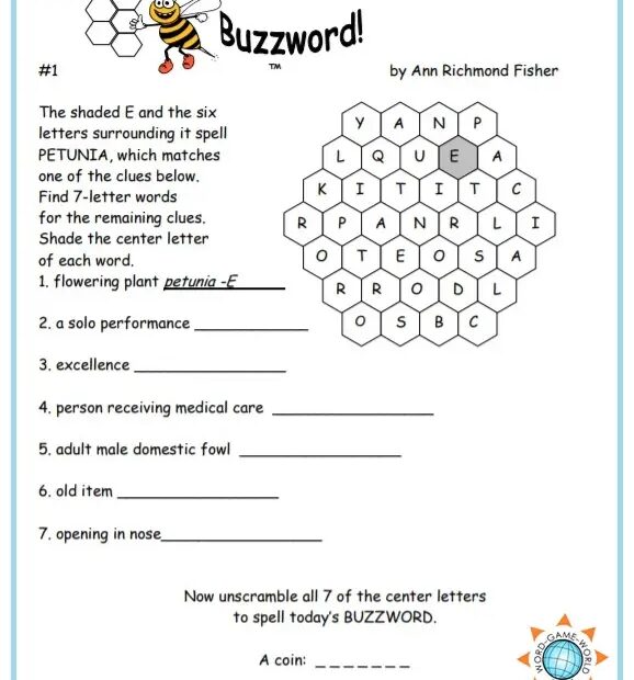 Printable Word Games