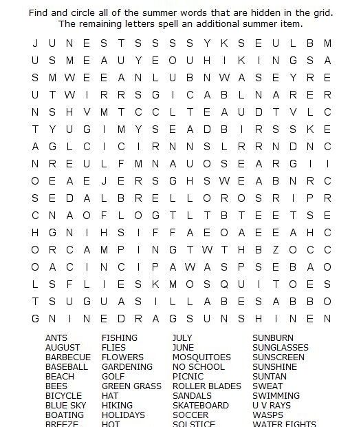 Printable Word Search Adults Printable Word Search