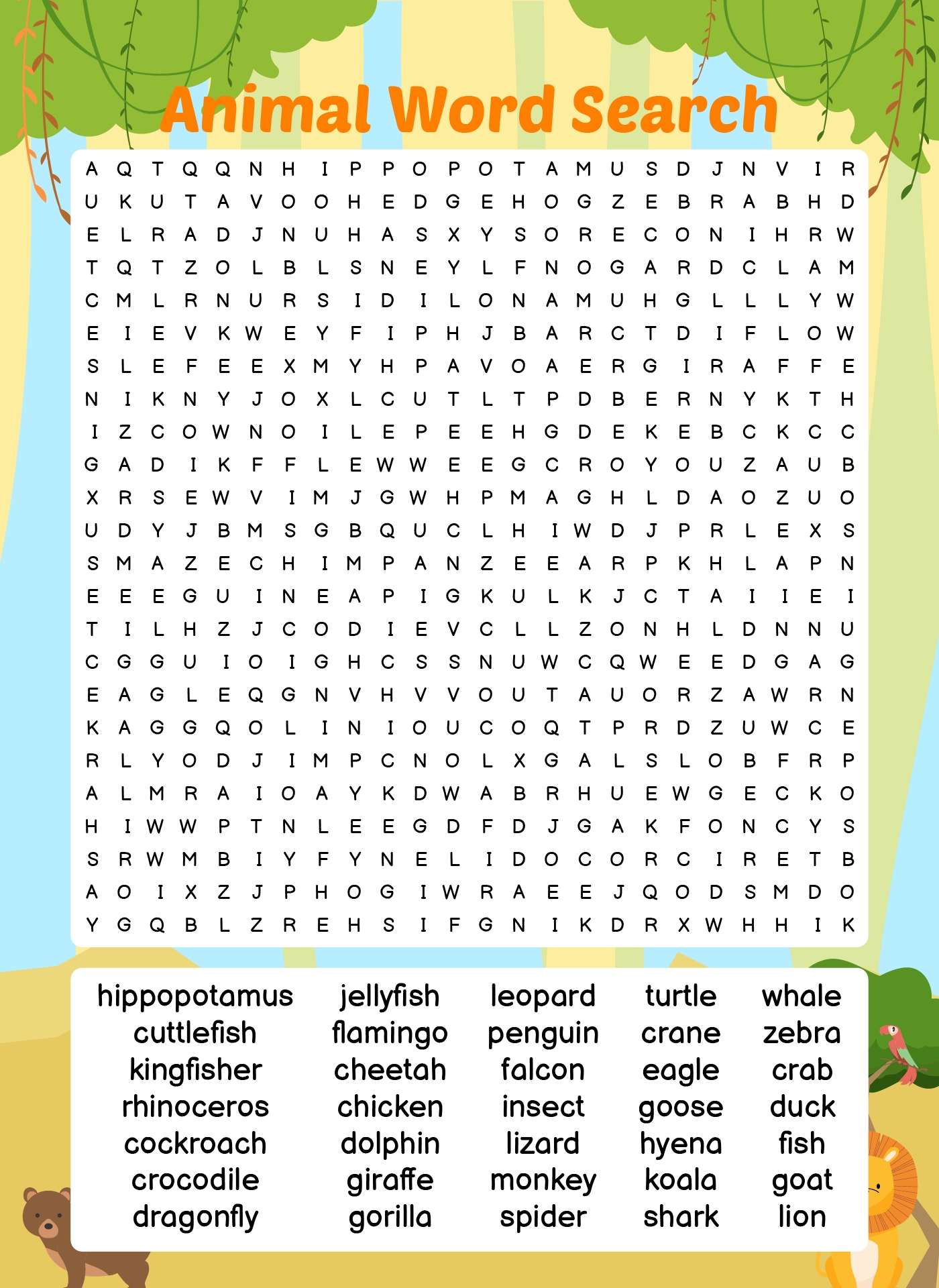 Printable Word Search Games For Seniors Word Search Maker