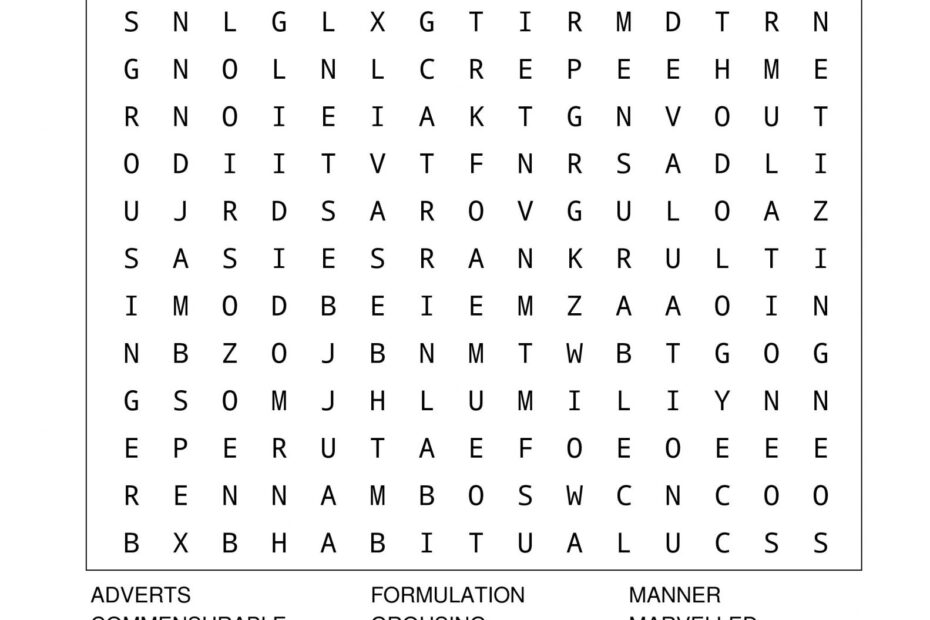Printable Word Searches Adults C Ile Web 39 E H kmedin Alessia