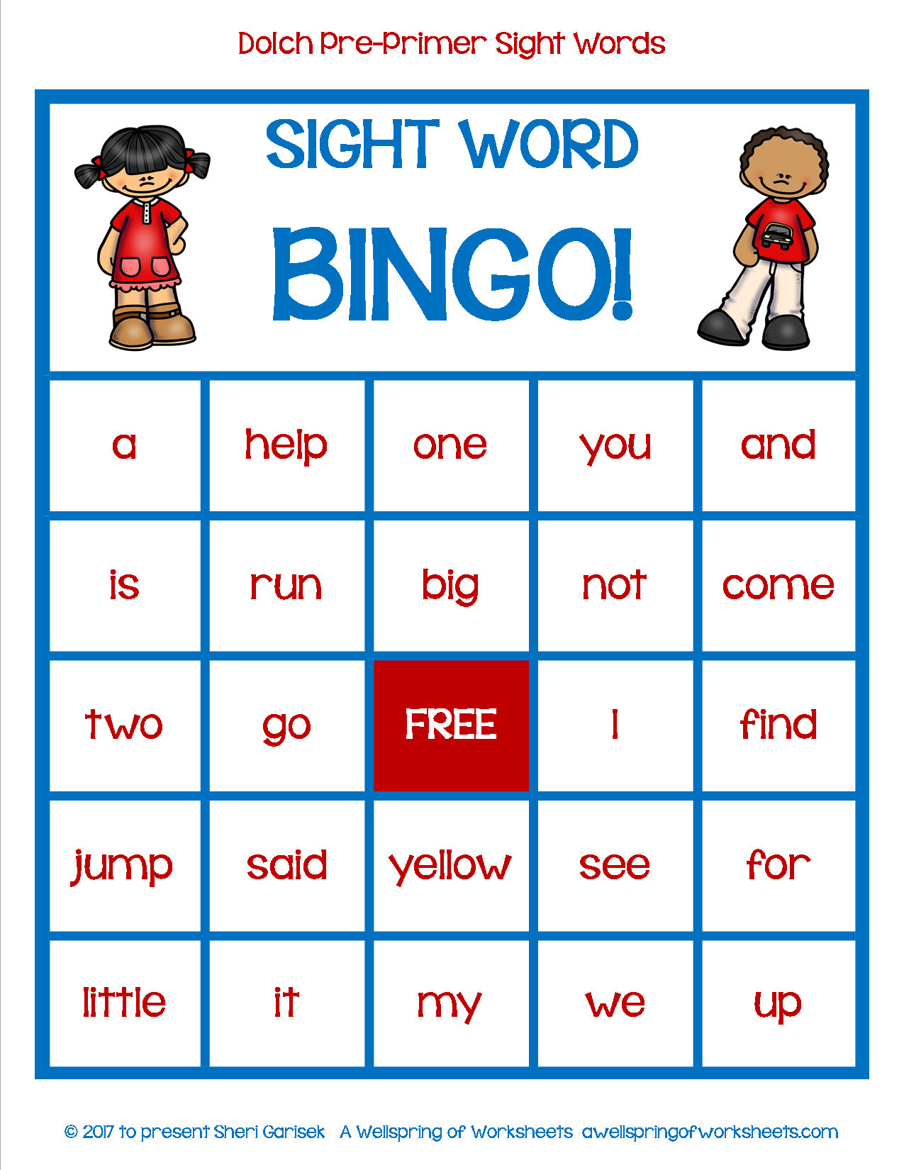 Sight Word Games Printable