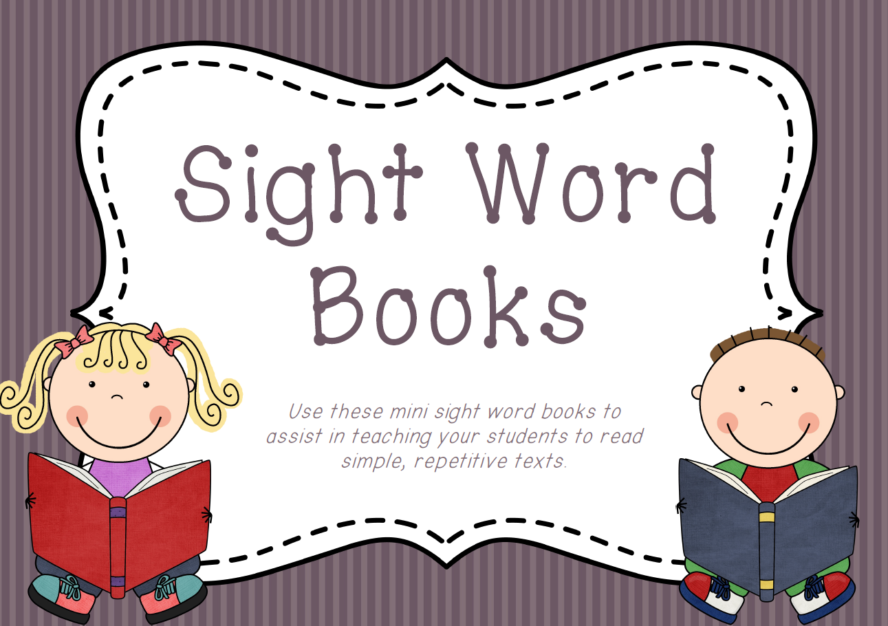 Sight Word Printable Books