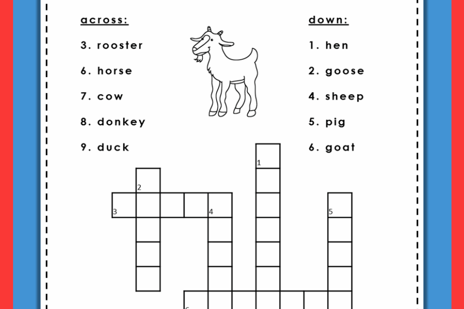 Spanish Crossword Puzzles Printable Emma Crossword Puzzles
