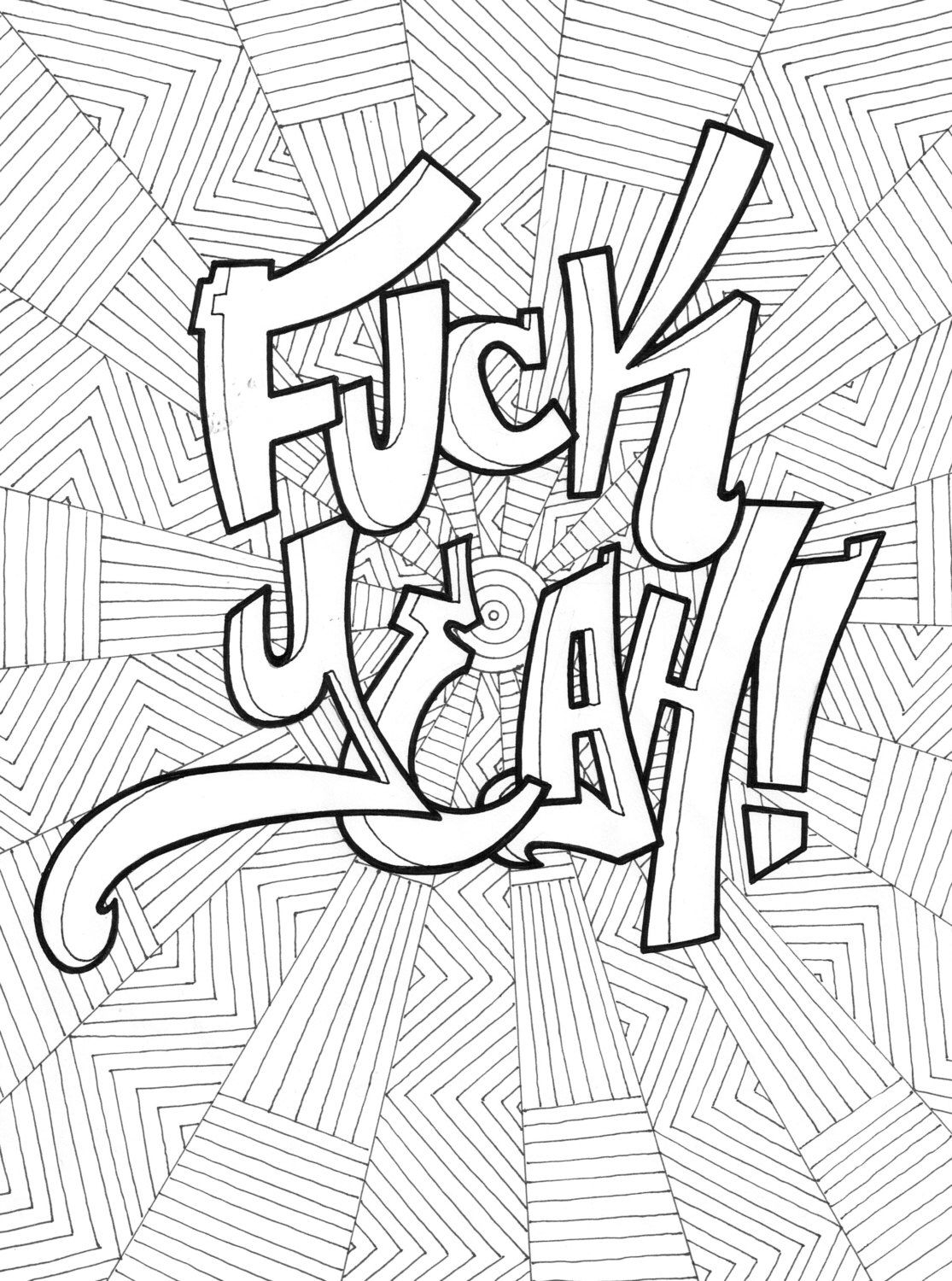 Swear Word Printable Coloring Pages Dev onallcylinders