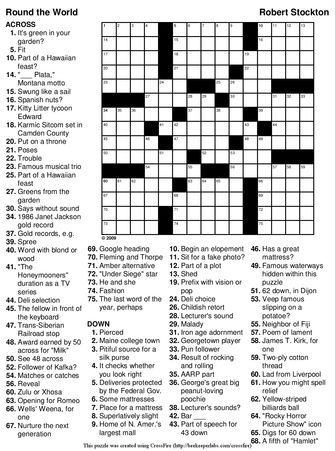 Usa Today Printable Crossword Puzzles Printable Word Searches
