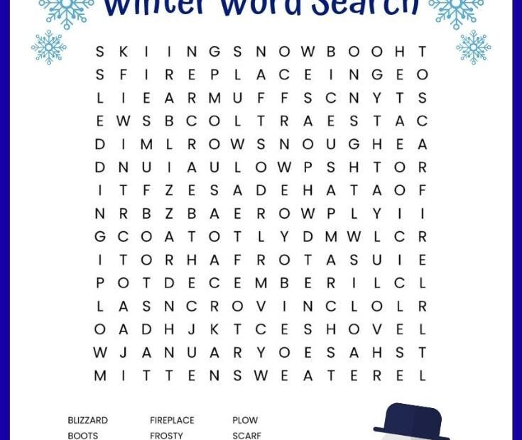 Winter Word Puzzles Compound Words Vocabulary Worksheets Woo Jr