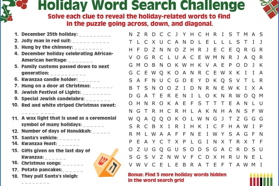 Winter Word Search Pdf Printable Word Search Maker