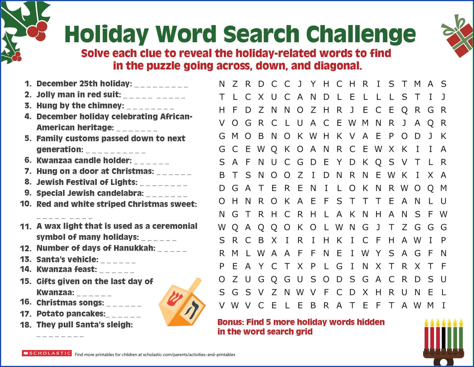 Winter Word Search Pdf Printable Word Search Maker