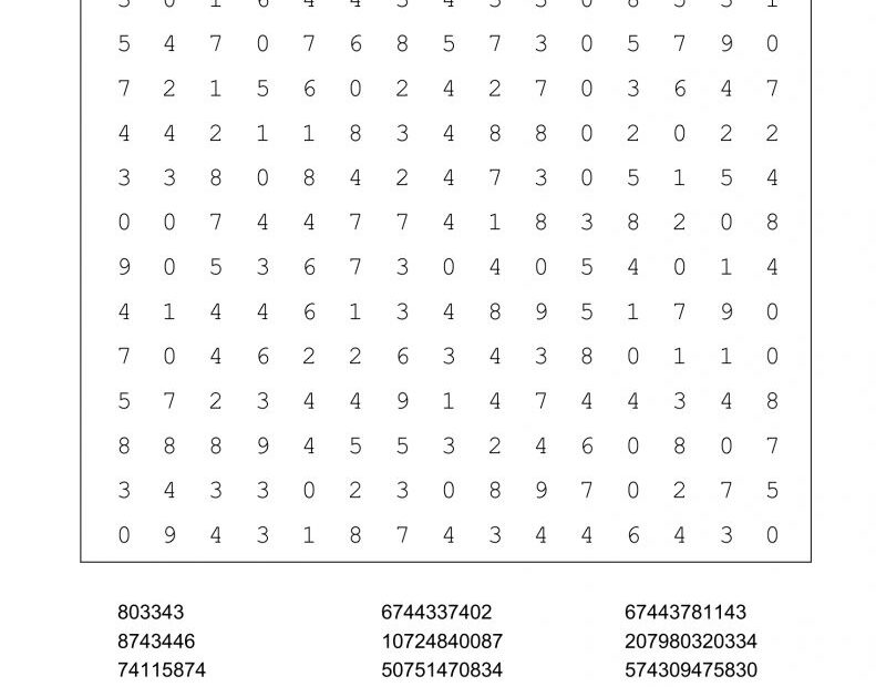 Word Search Generator Free Printable Brewgase
