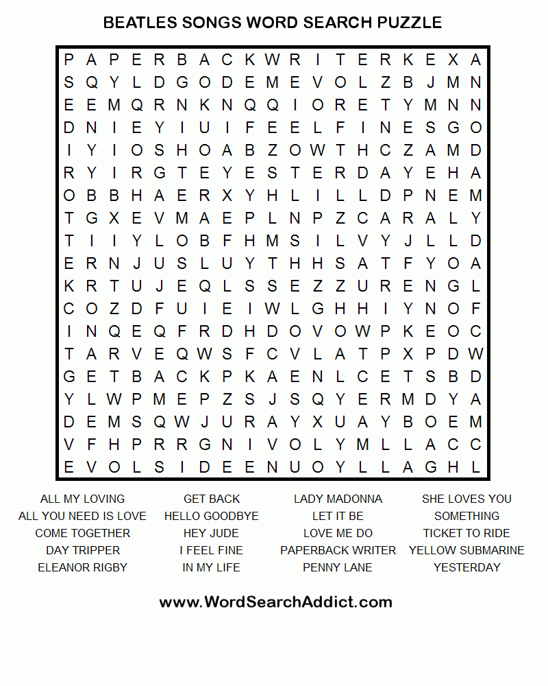 Word Search Maker Free Printable Beyondfasr