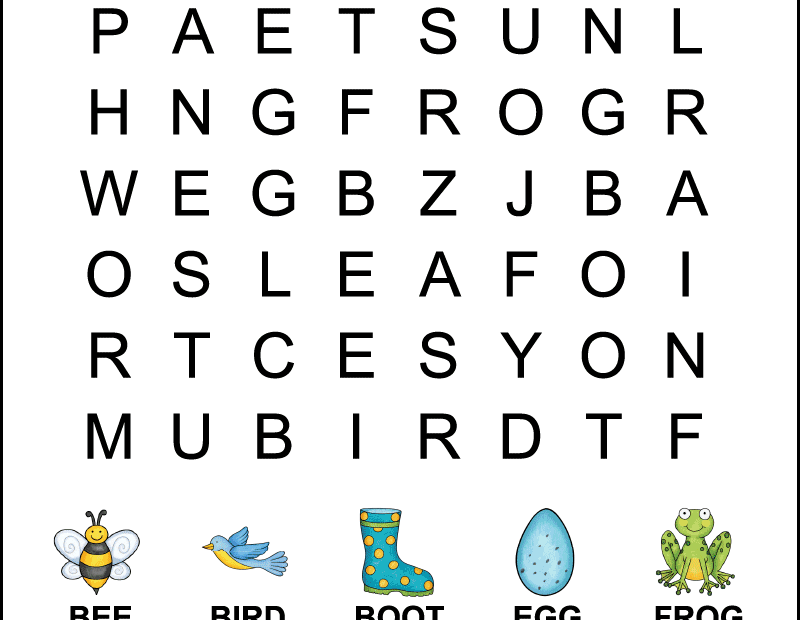 Word Search Printable For Kindergarten Printable New Year Banners